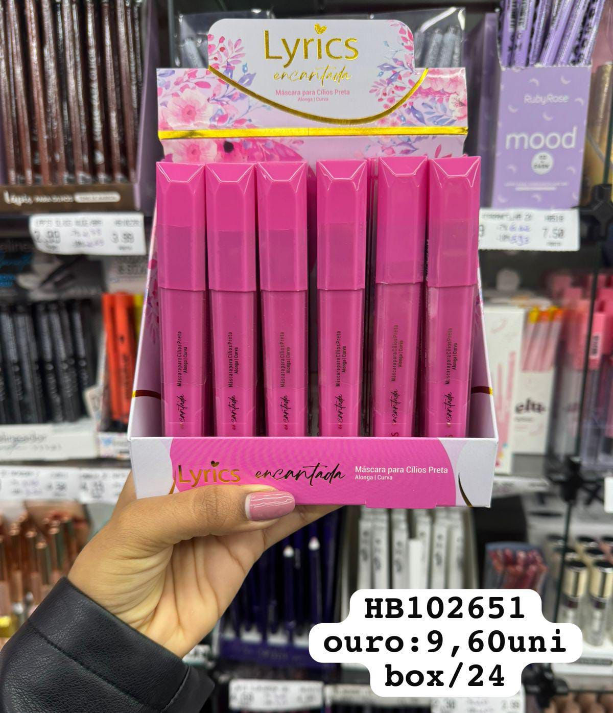 Lyrics máscara de cílios unidade unidade ( box vem 24)