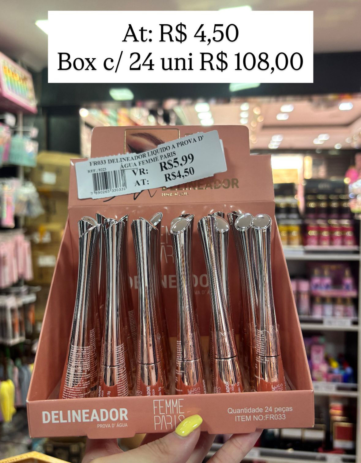 Femme Paris delineador unidade (box vem 24)