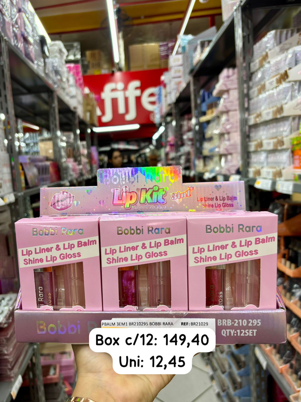 Bobbi rara kit labial BOX FECHADO VEM 12