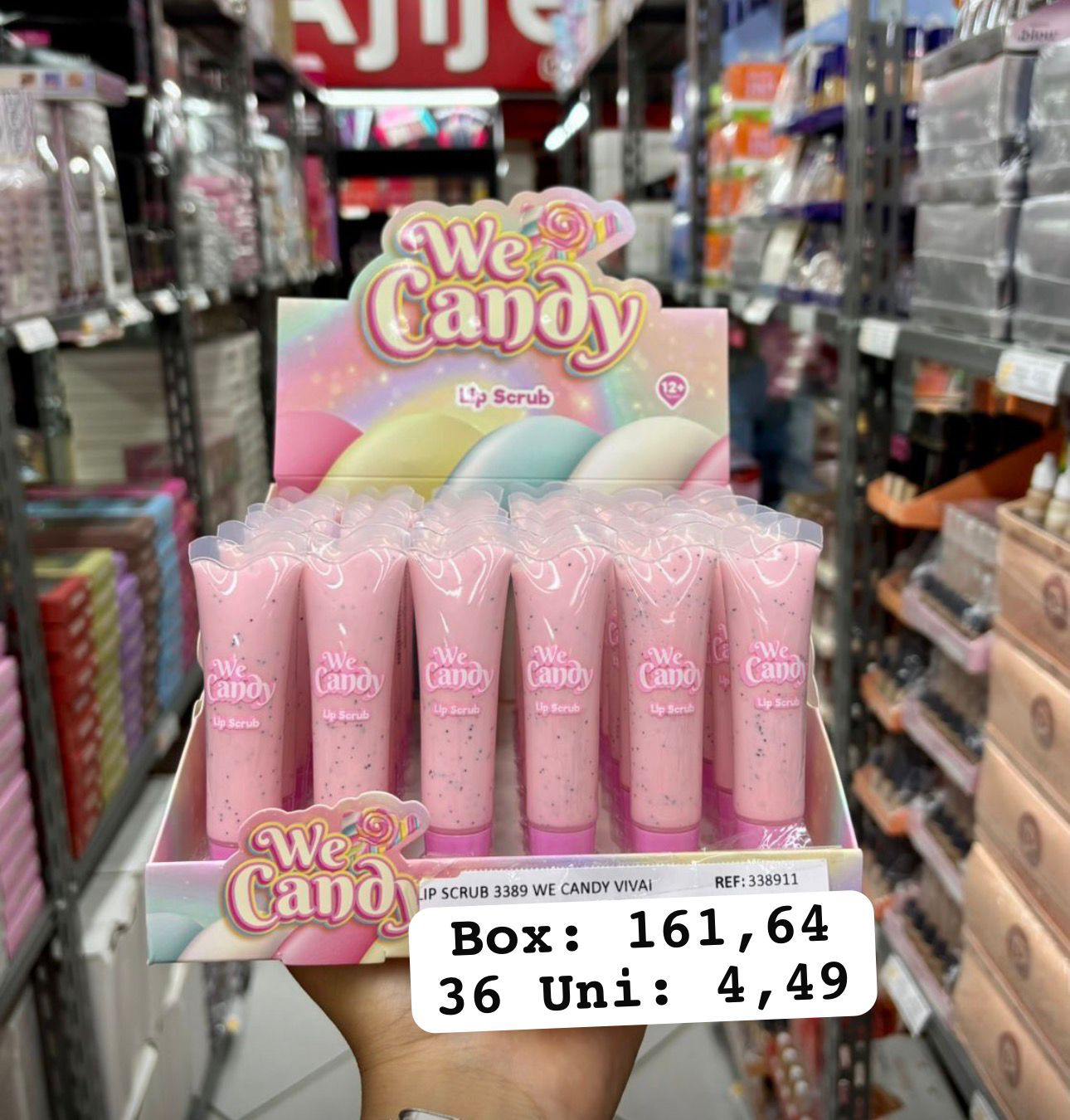 We Candy Lip Scrub BOX FECHADO VEM 36