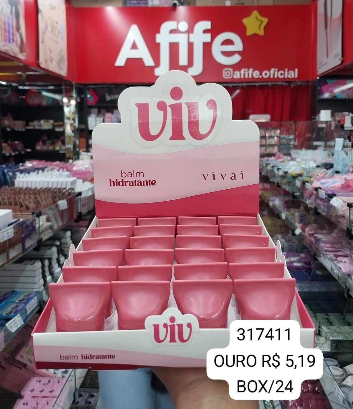 Vivai Balm Hidratante unidade (box vem 24)