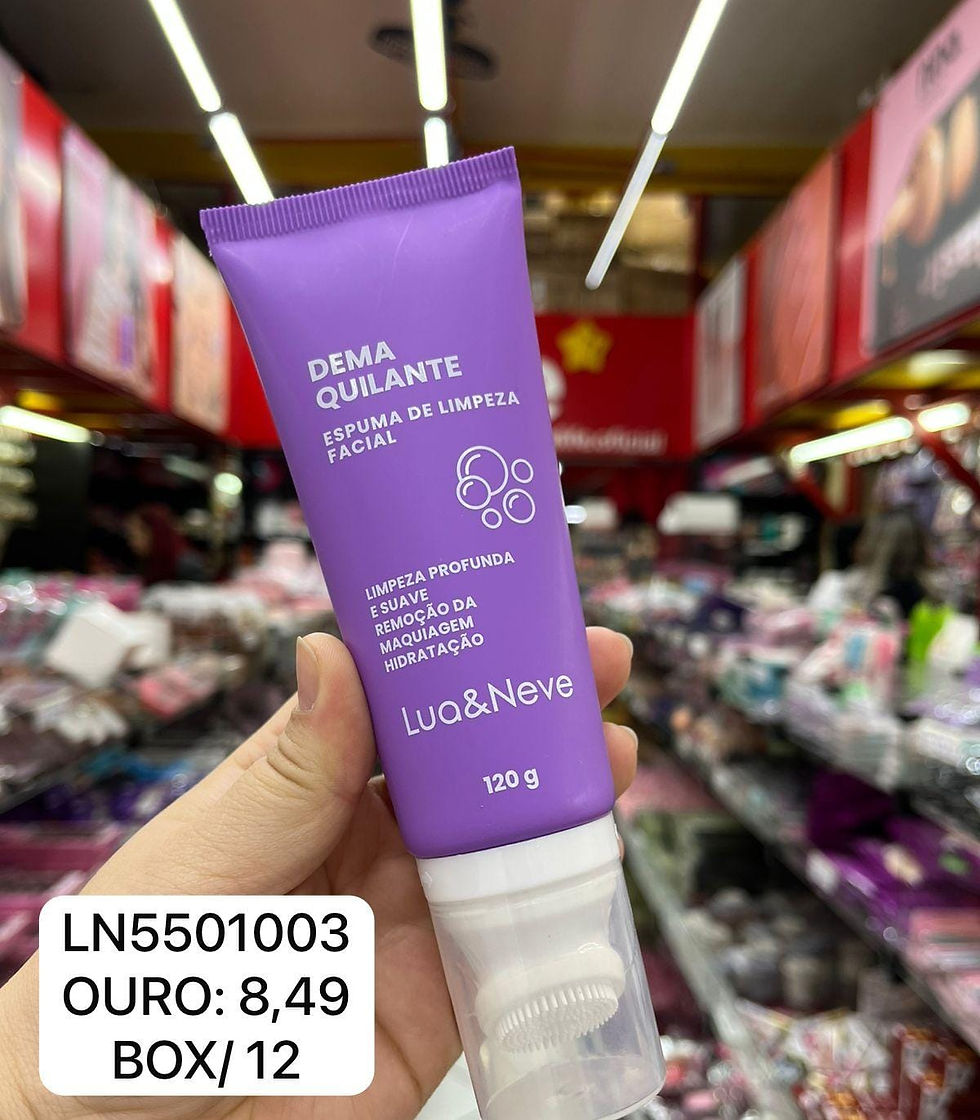 Lua e neve Espuma de limpeza Demaquilante unidade (box vem 12) 