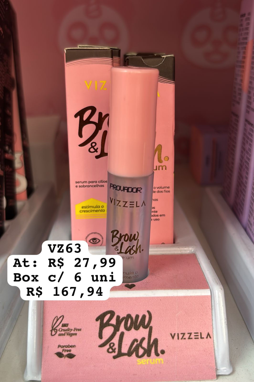 Vizzela Brow e Lash unidade (box vem 6) 