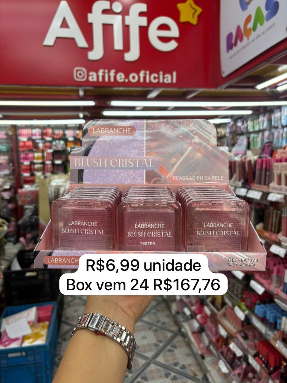 Labranche Blush cristal unidade (box vem 24)