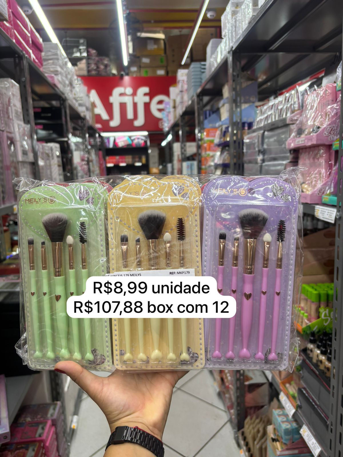Meilys Kit Pincel MKP179 unidade (box vem 12