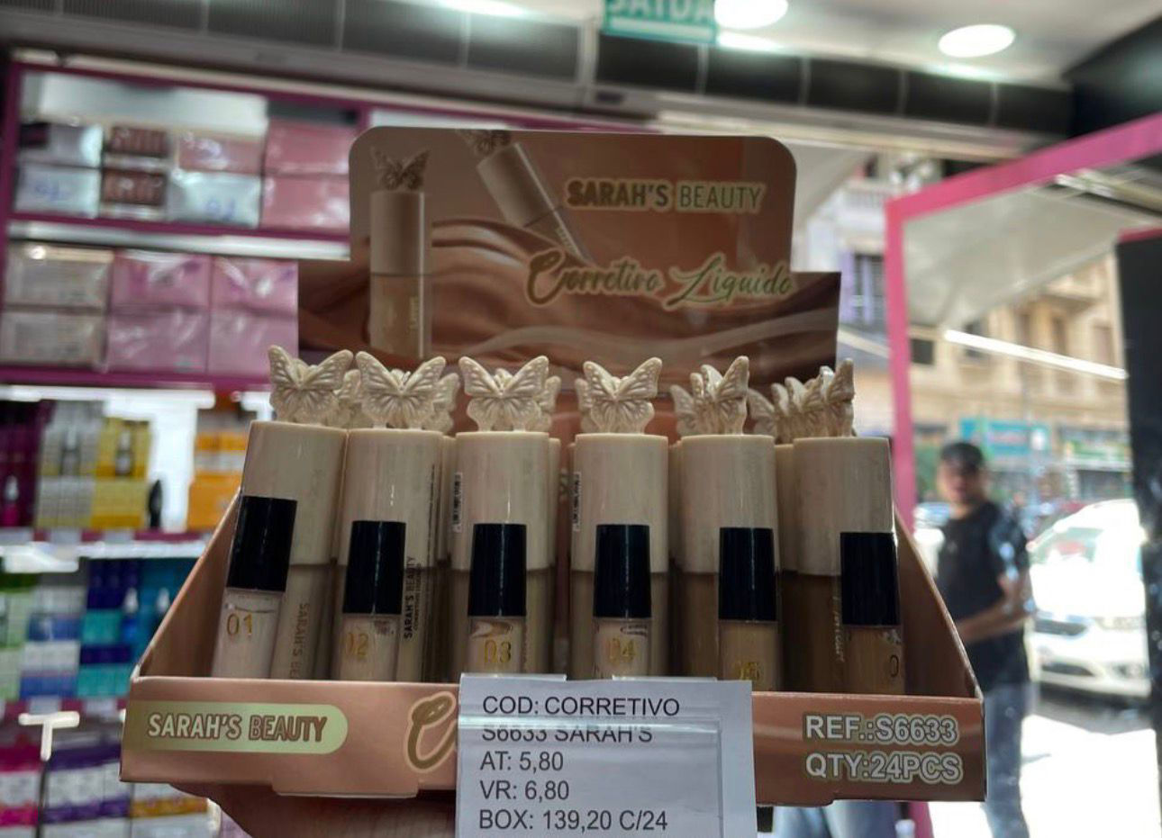 Sarah’s Beauty Corretivo unidade (box vem 24)
