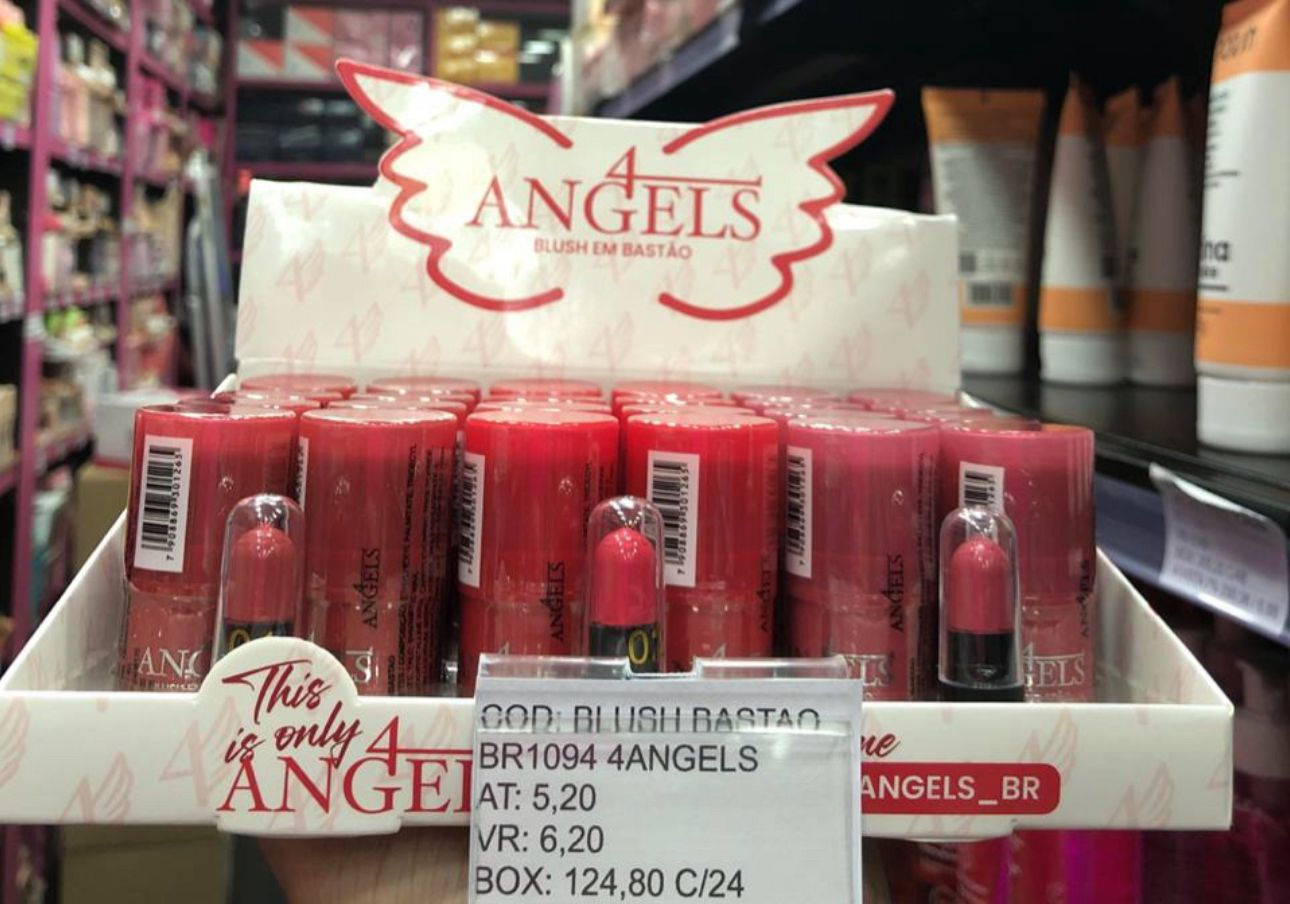 4 Angels Blush Bastão unidade (box vem 24) 