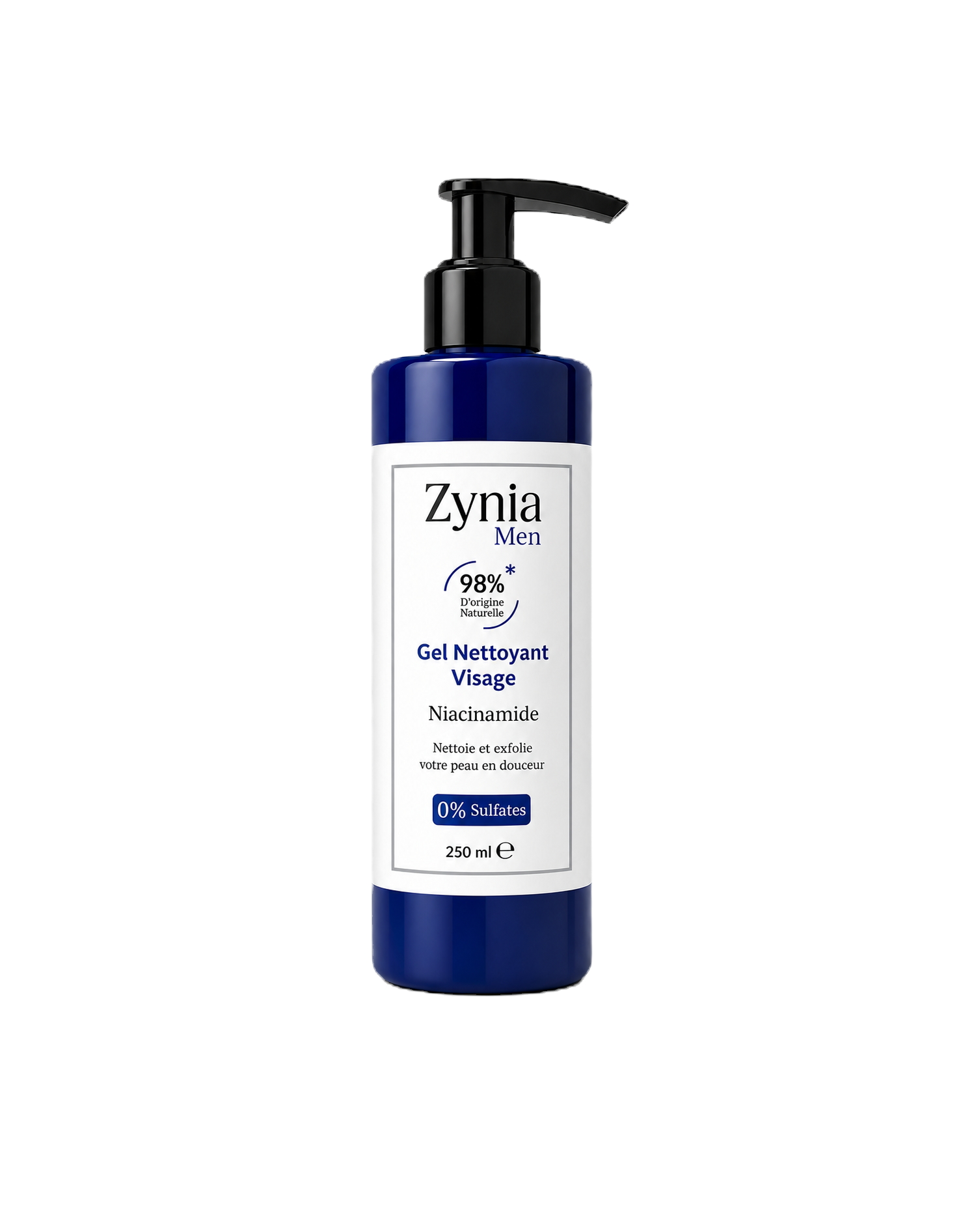 Gel Nettoyant Niacinamide Zynia Men