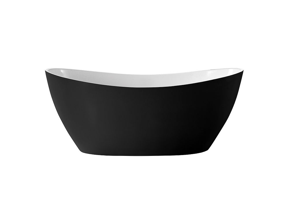Thumbnail: SEBT281/BK Free Standing Bath Tub 1490/1690