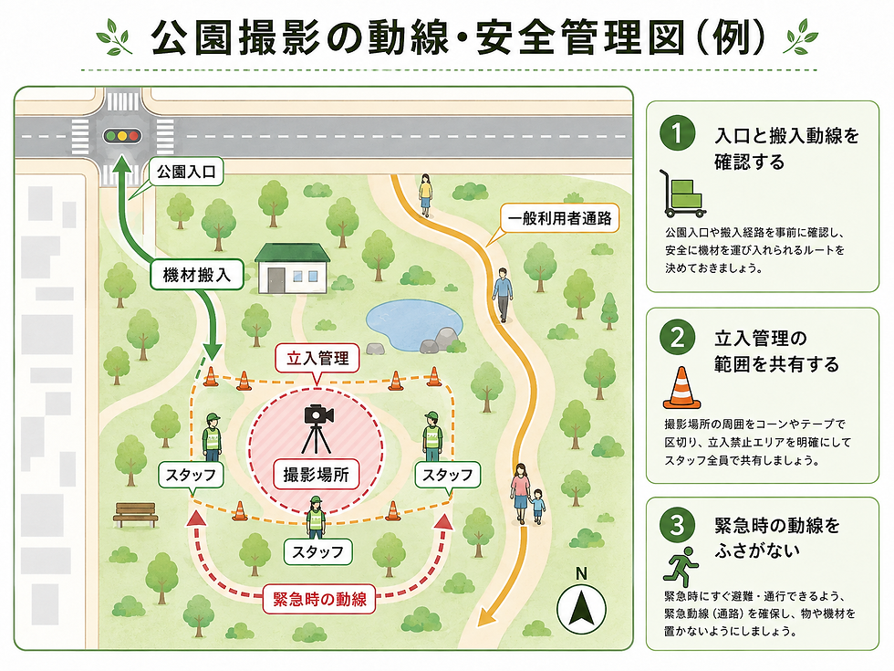 安全管理図(例)