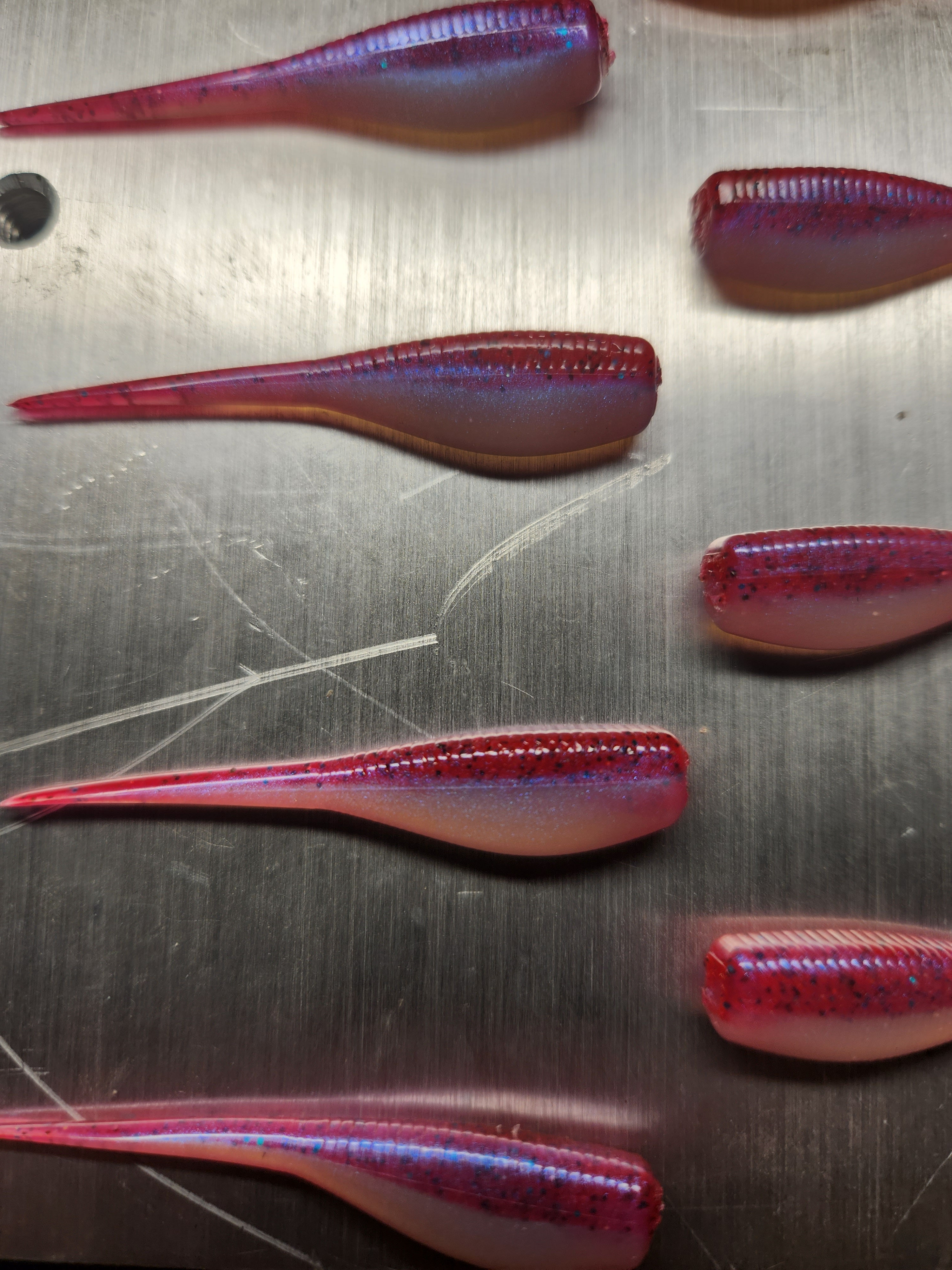 2" Crappie Slayer Bleeding Shad