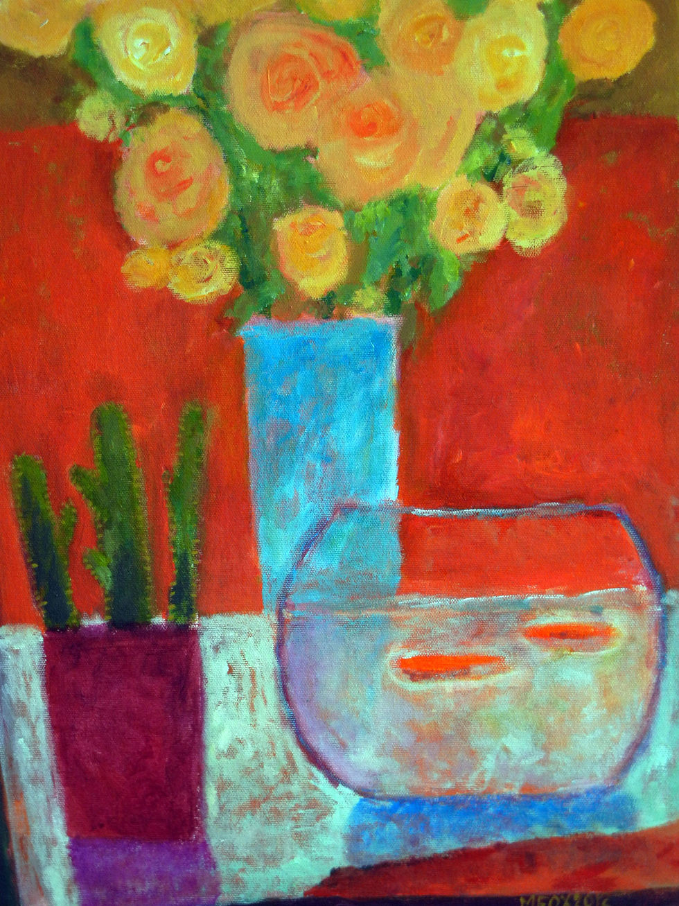 Still Life with cactus