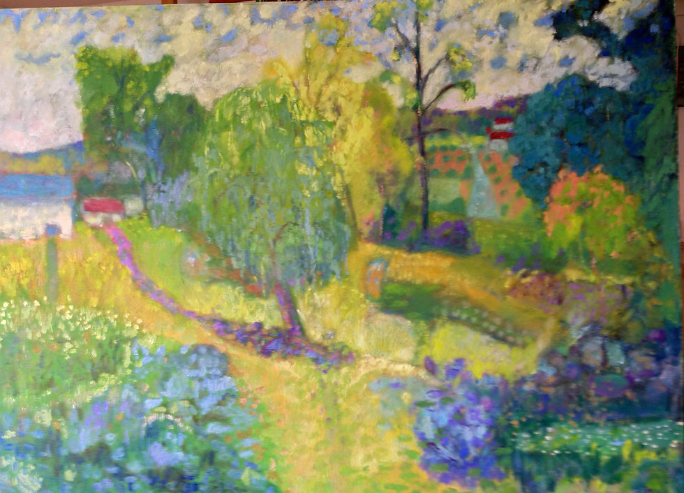 Pasture after Bonnard