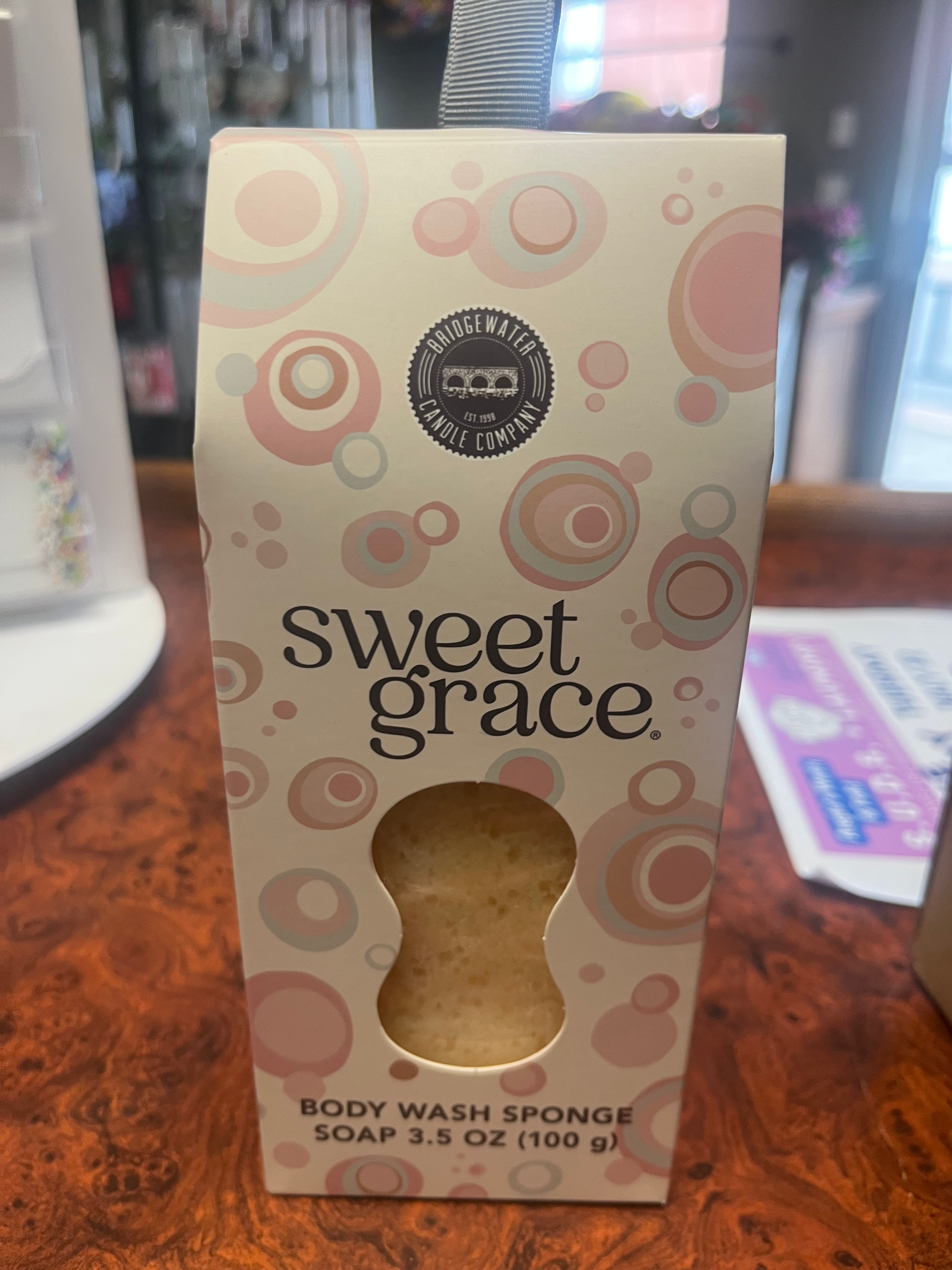 Sweet Grace Body Sponge with infused soap