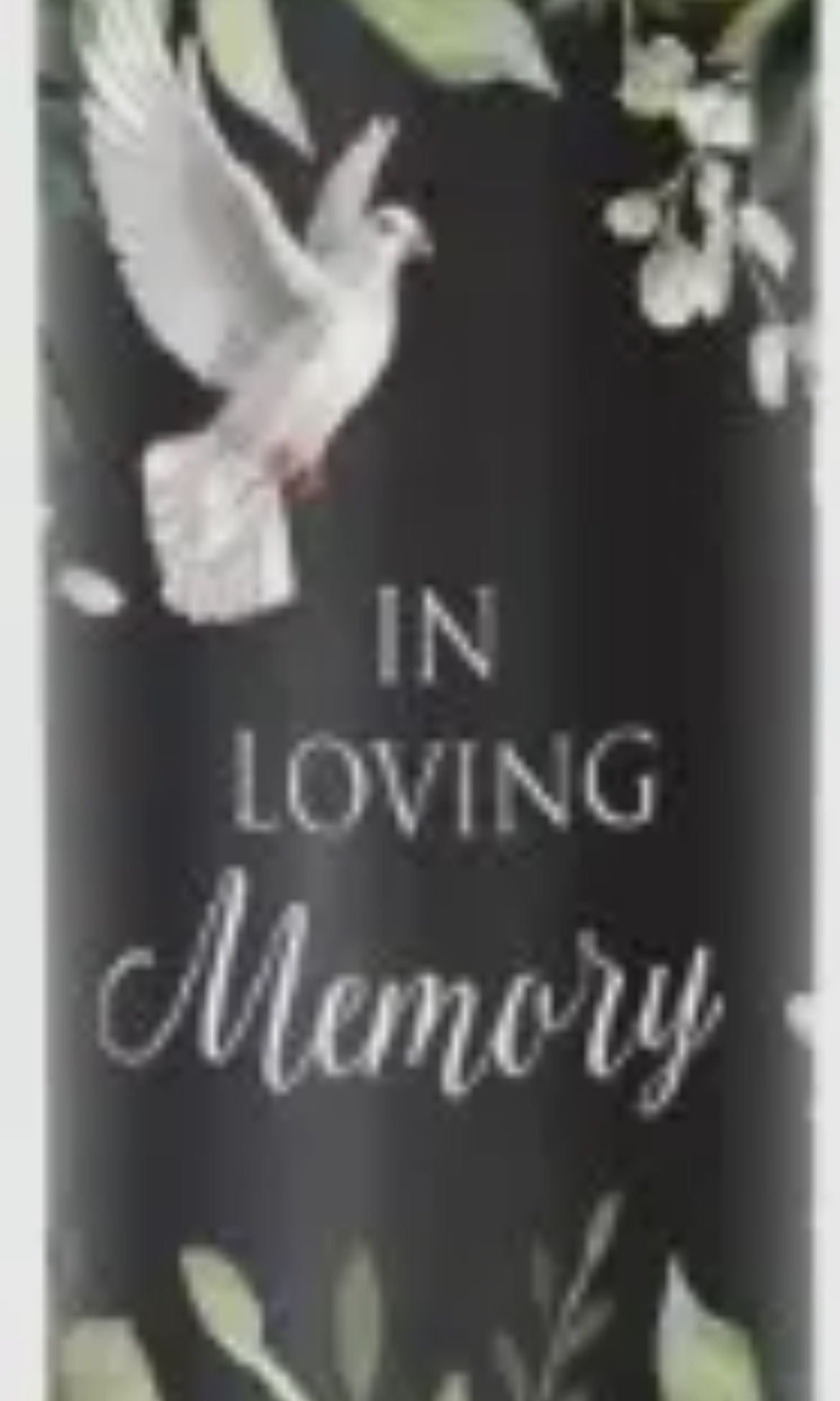 Solar In Loving Memory Pillar Stake 