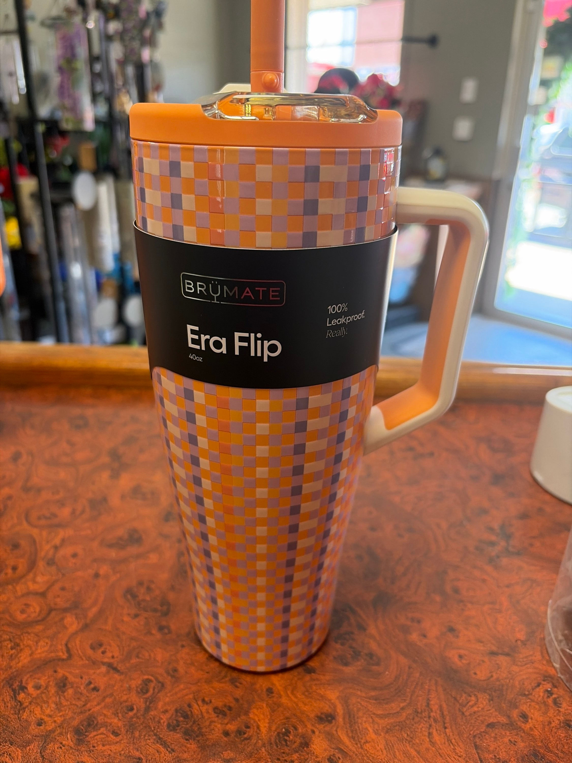 Brumate Era Flip 40 oz Vine Check