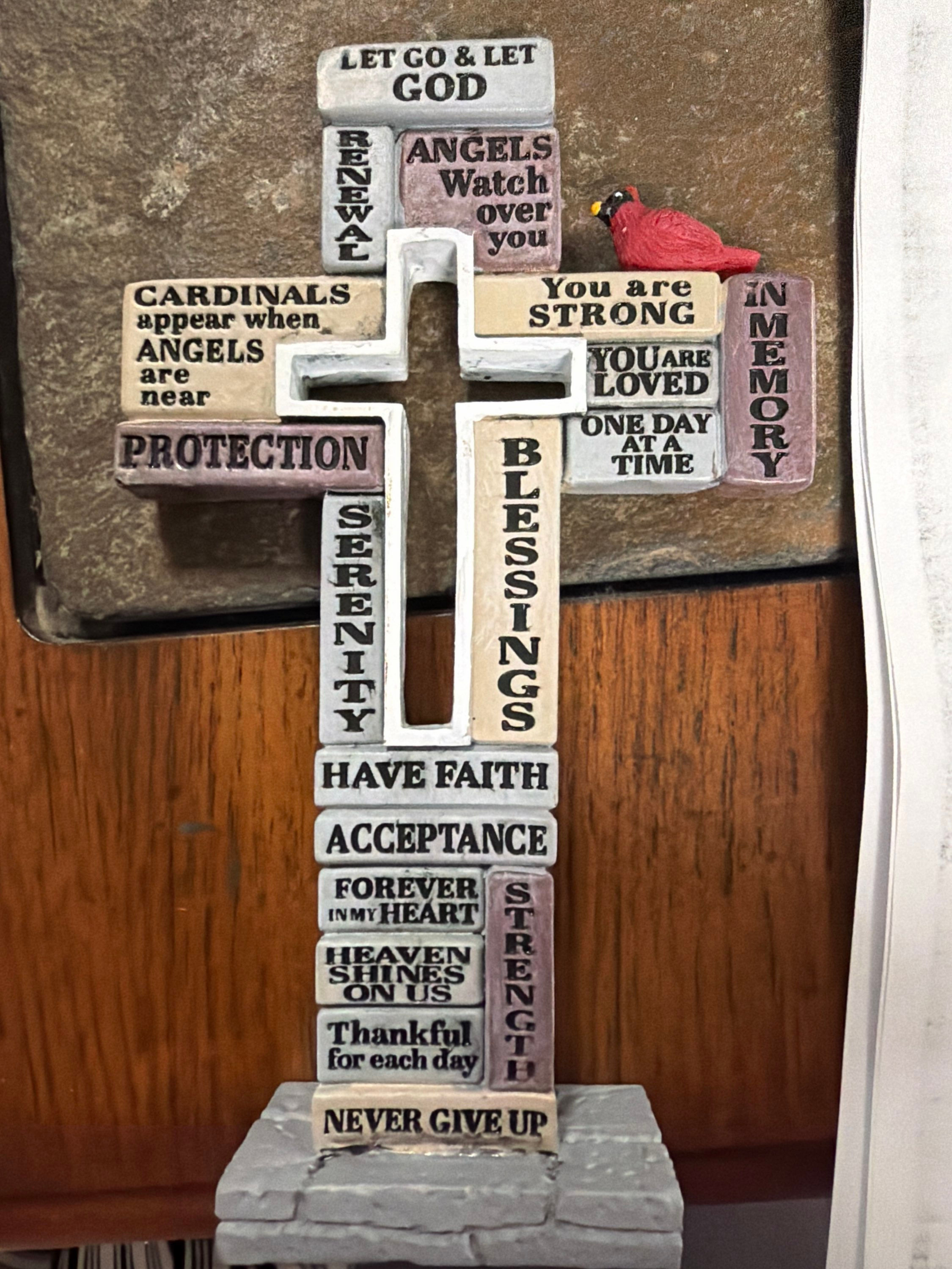 College Cross Figurine 