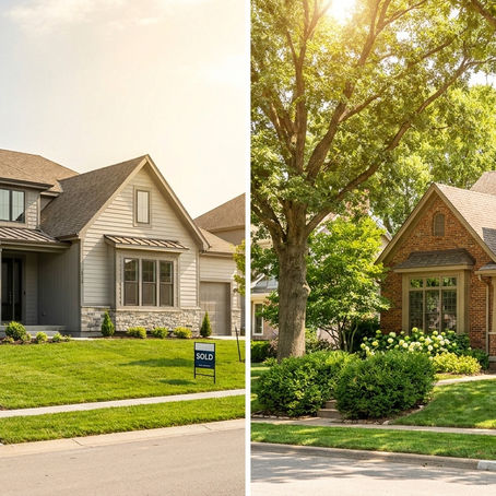 New Construction vs Existing home comparison in Lee's Summit Missouri 2026