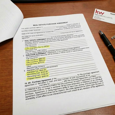 Closing-paperwork-highligted-numbers-keller-williams-platinum-partners-houston-zizza-agent-2026