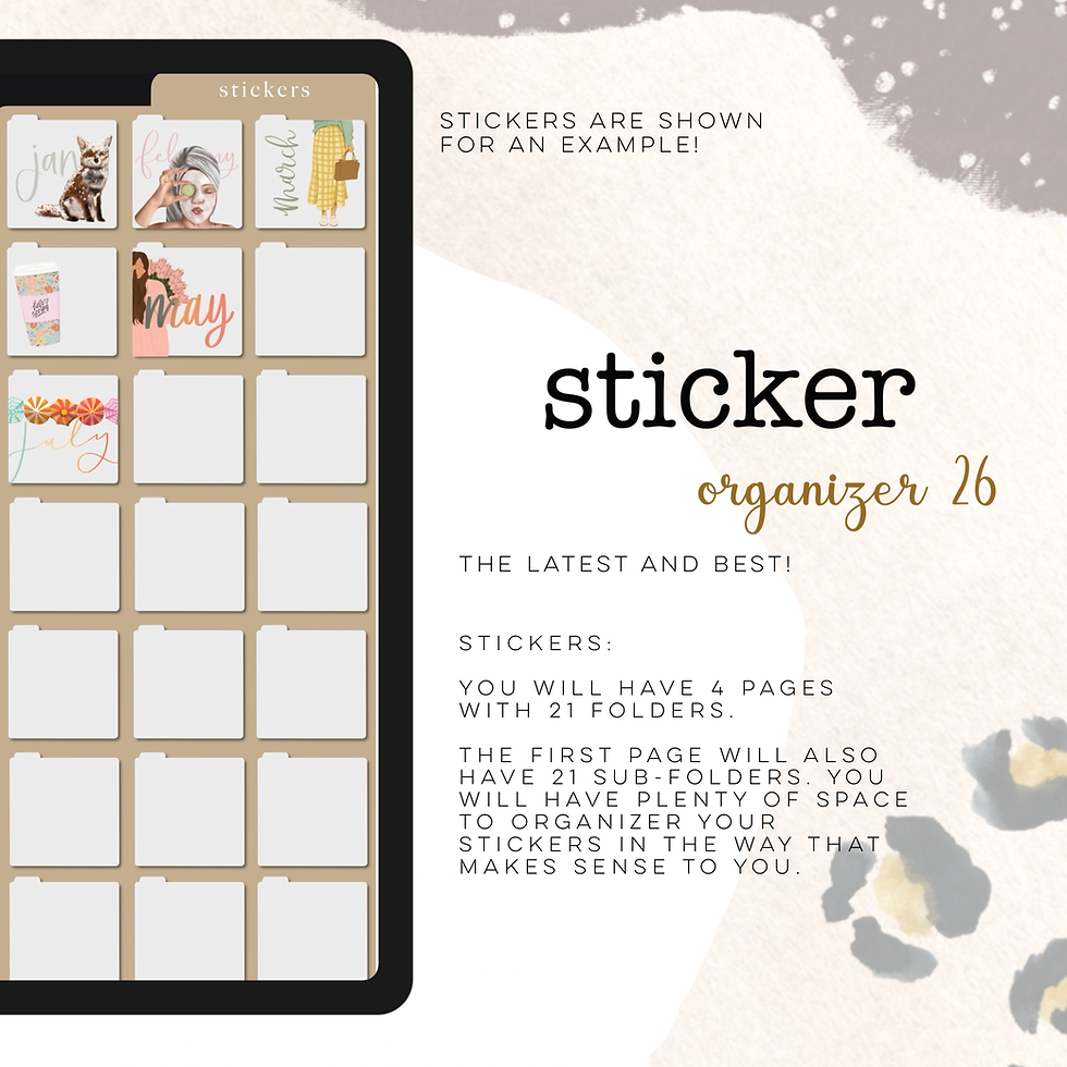 Thumbnail: Digital Sticker Organizer Pal  26 Splitscreen