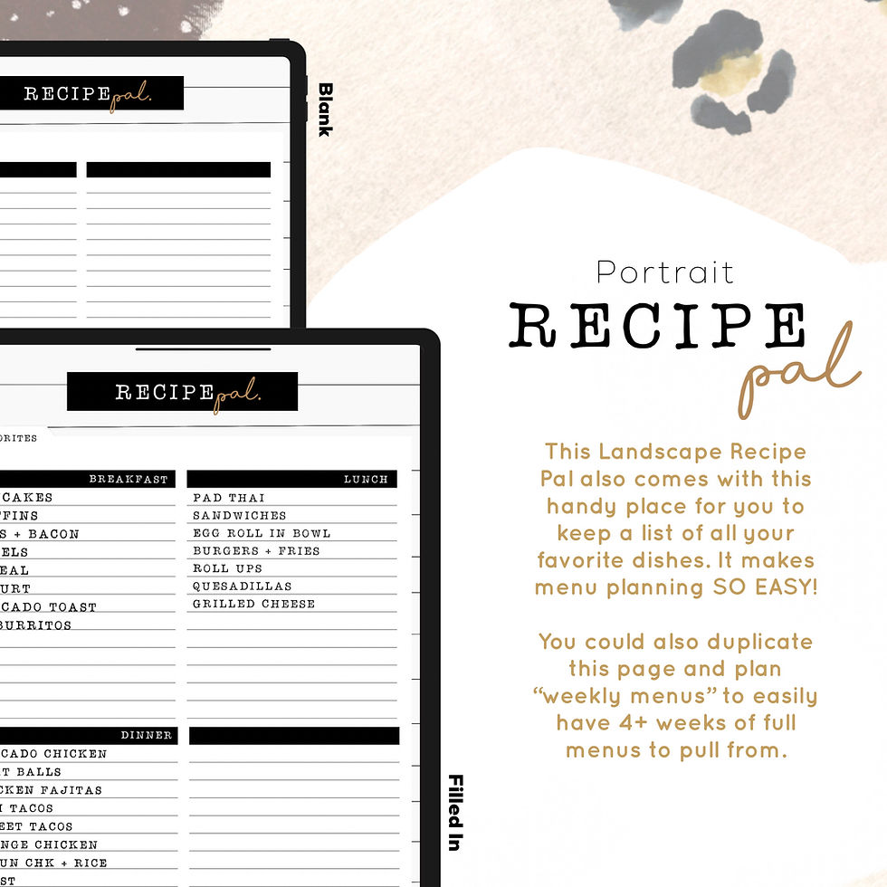 Thumbnail: Portrait Recipe Pal