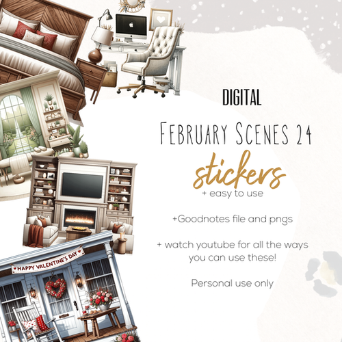February 24 Scene Stickers | Breezyorganization