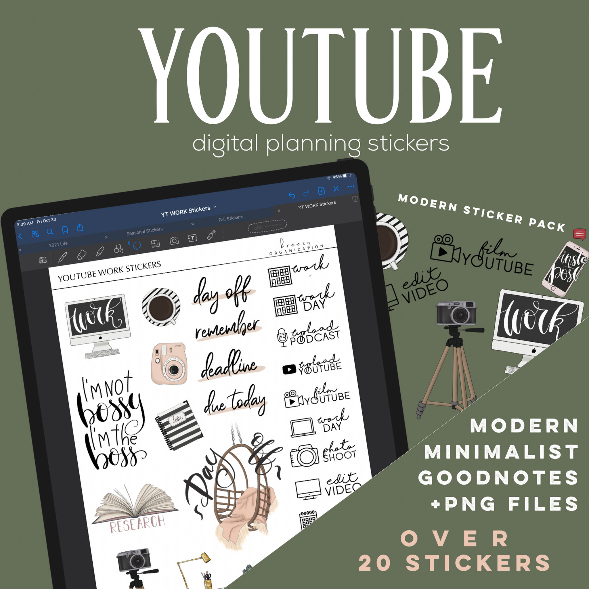 YouTube Digital Stickers