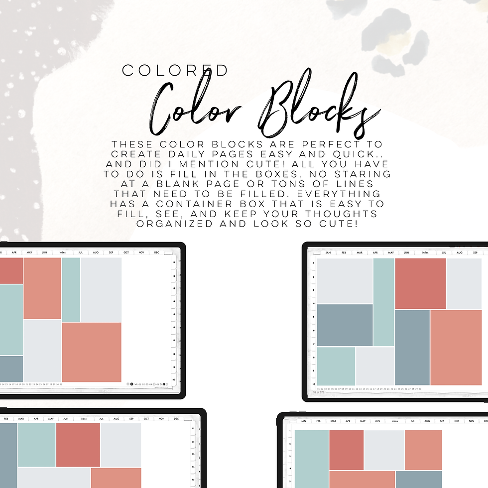 Thumbnail: Color Block Inserts July 24
