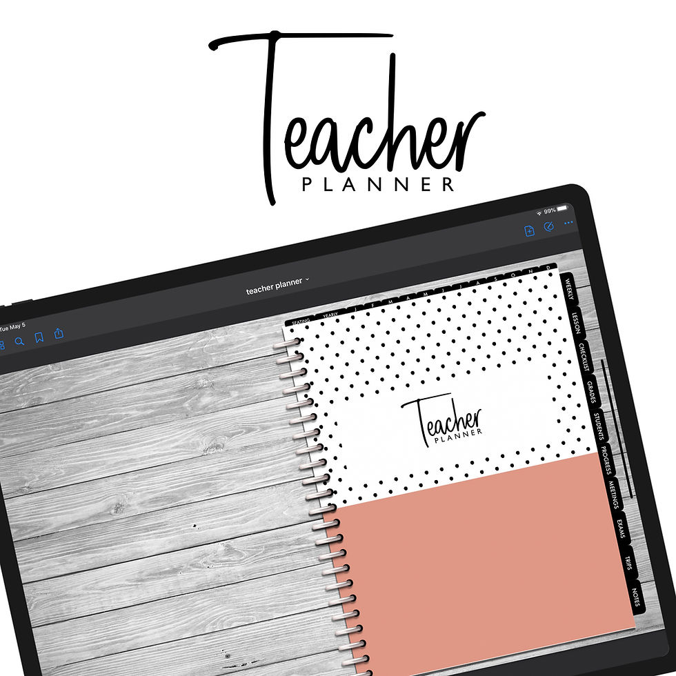 Teacher Planner | Breezyorganization