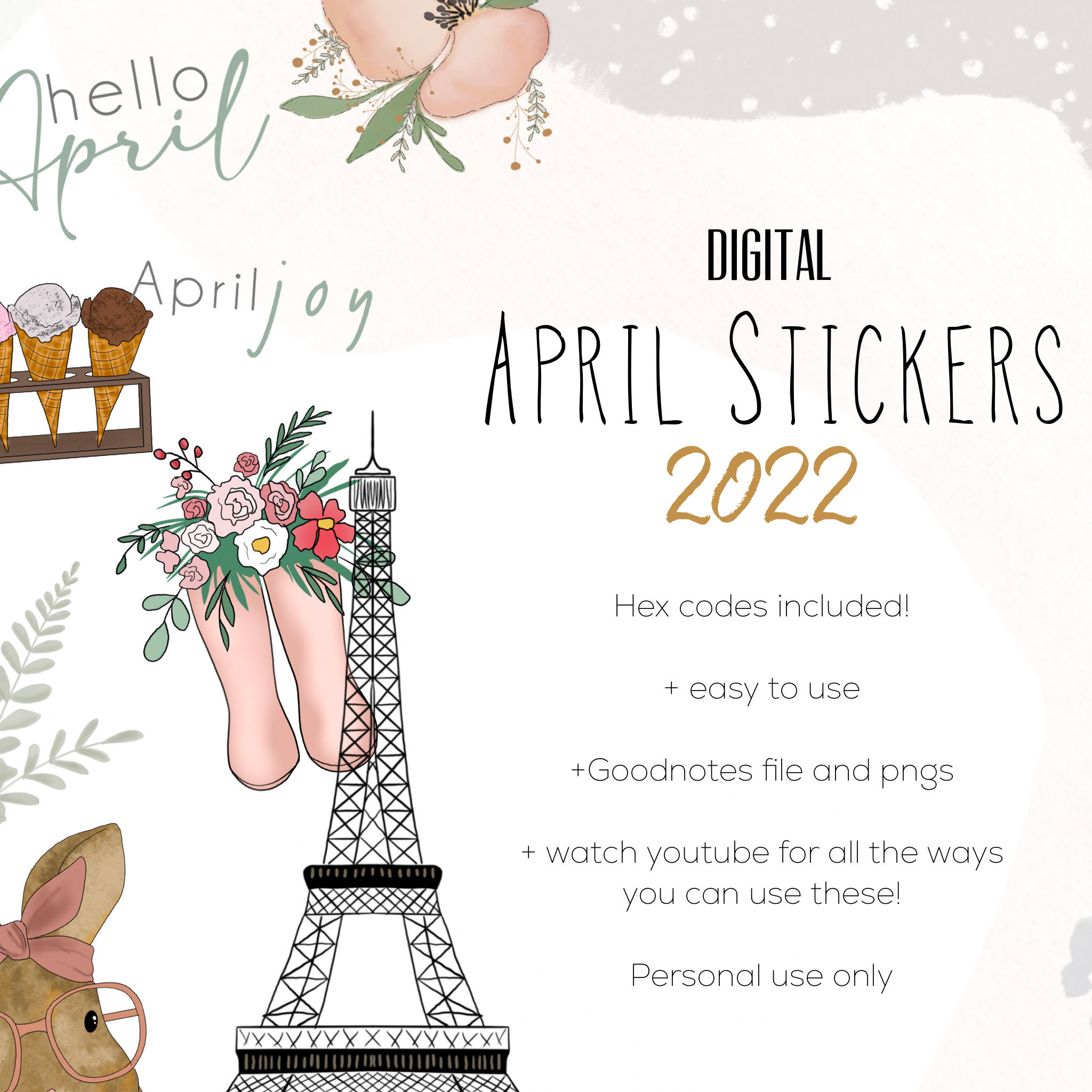 April Stickers2022