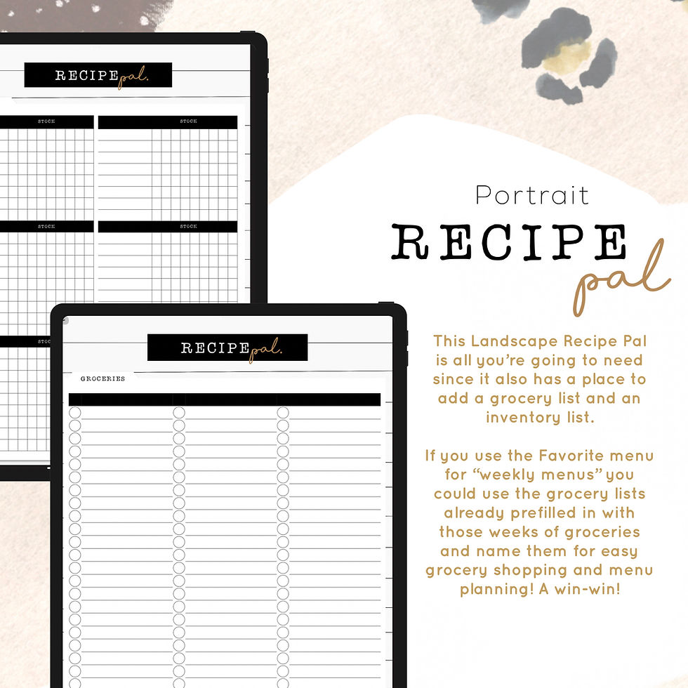 Thumbnail: Portrait Recipe Pal