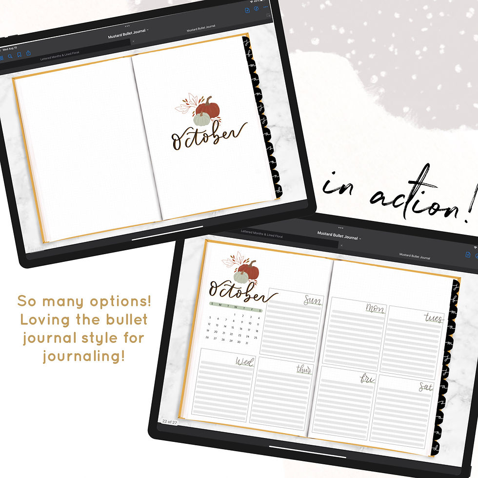 Thumbnail: Month Title Stickers