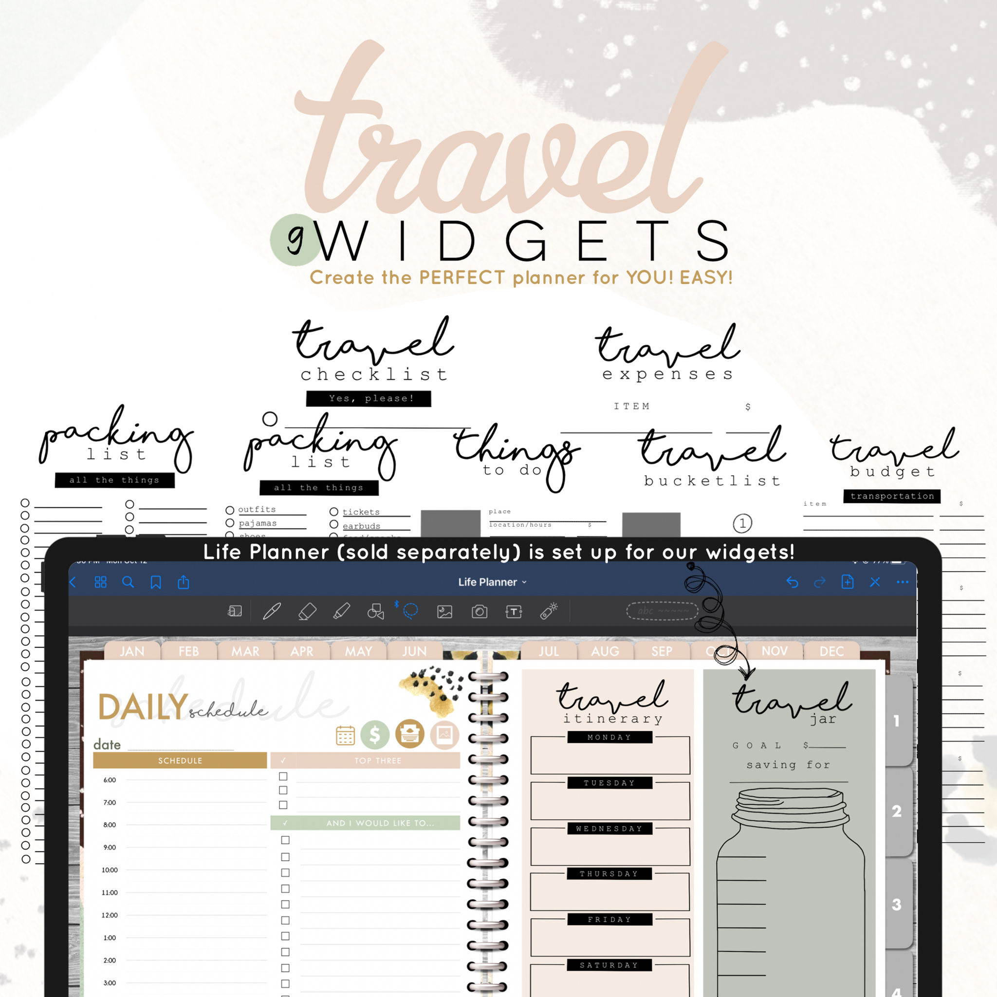 Travel Widgets