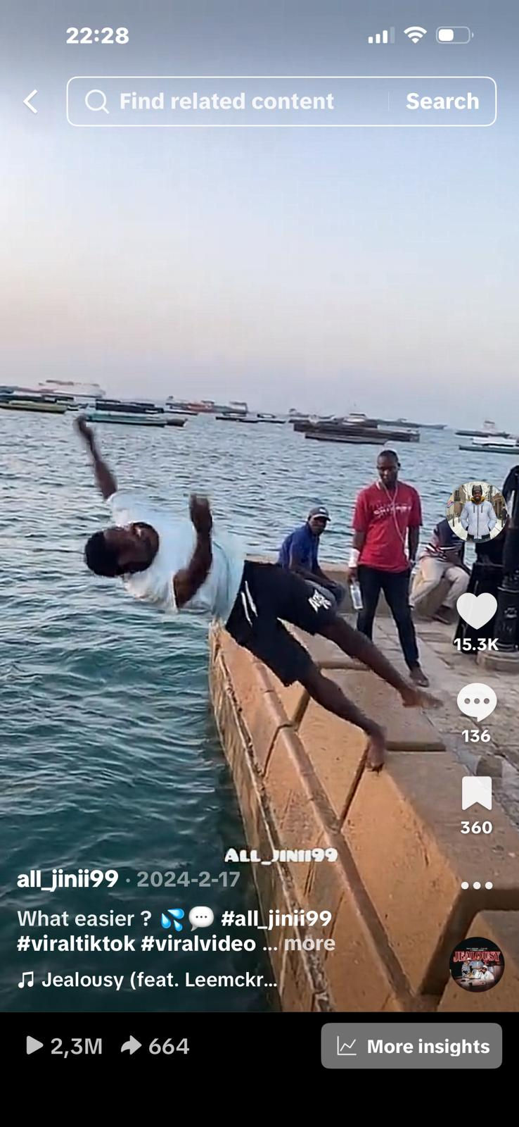 2,3M views, 15,3K likes