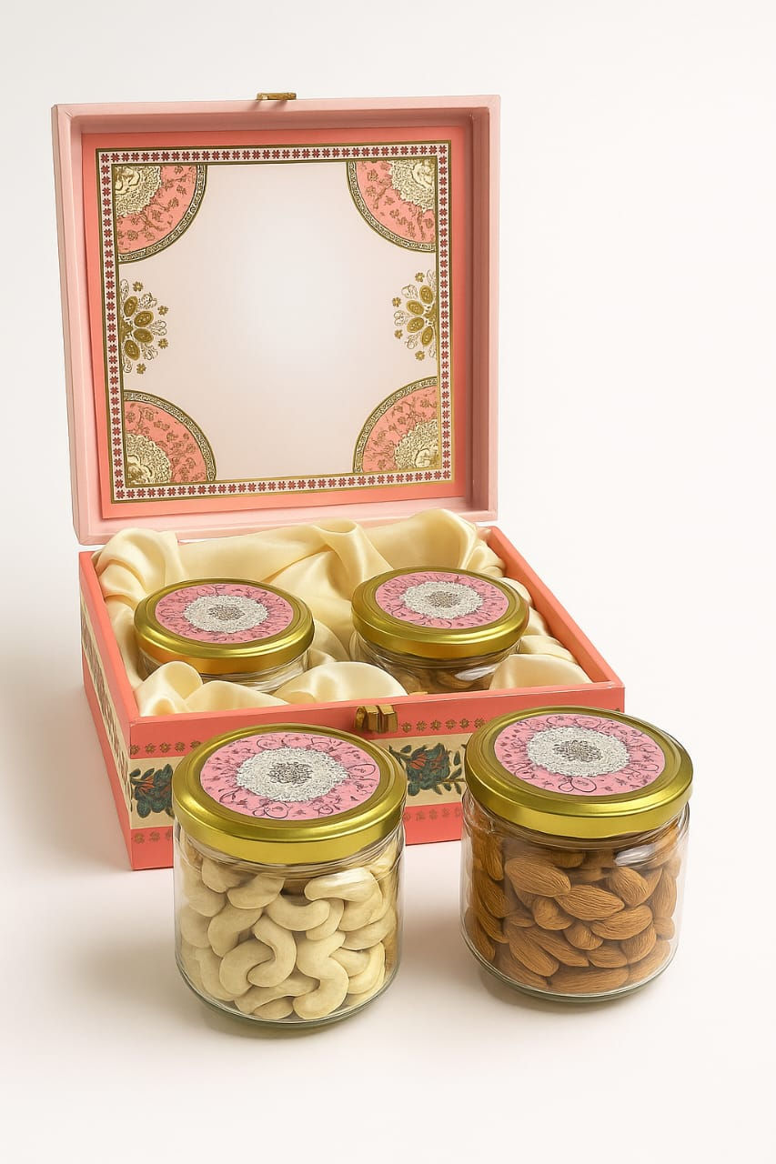 Thumbnail: Gulabi Noor Box ( 4 Jar Addition)