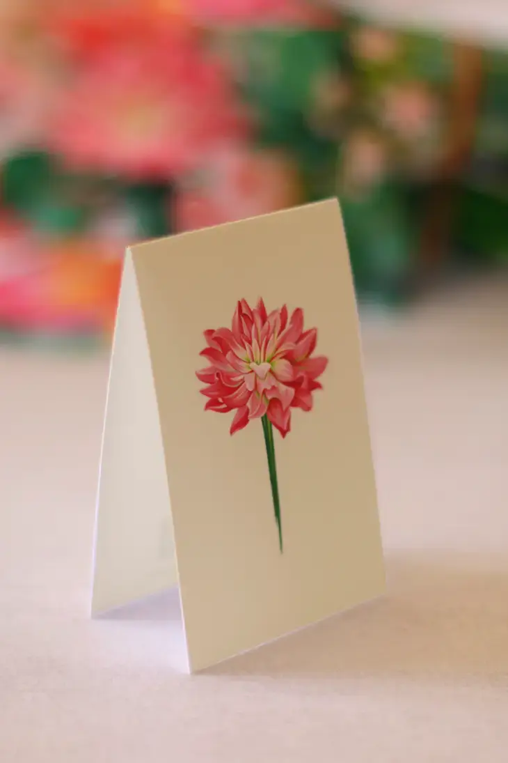 Thumbnail: Dear Dahlia Pop Up Card