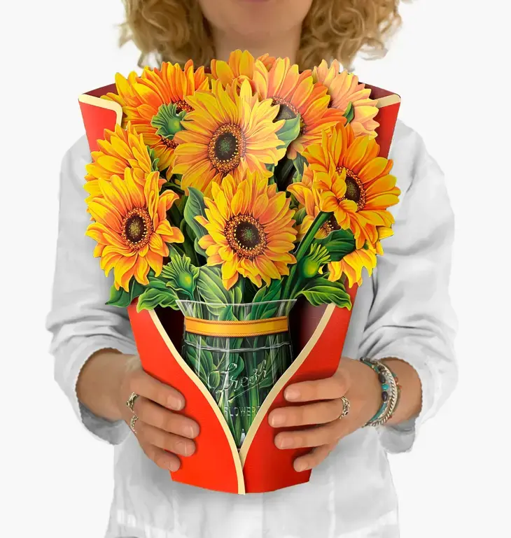 Sunflower Pop Up card