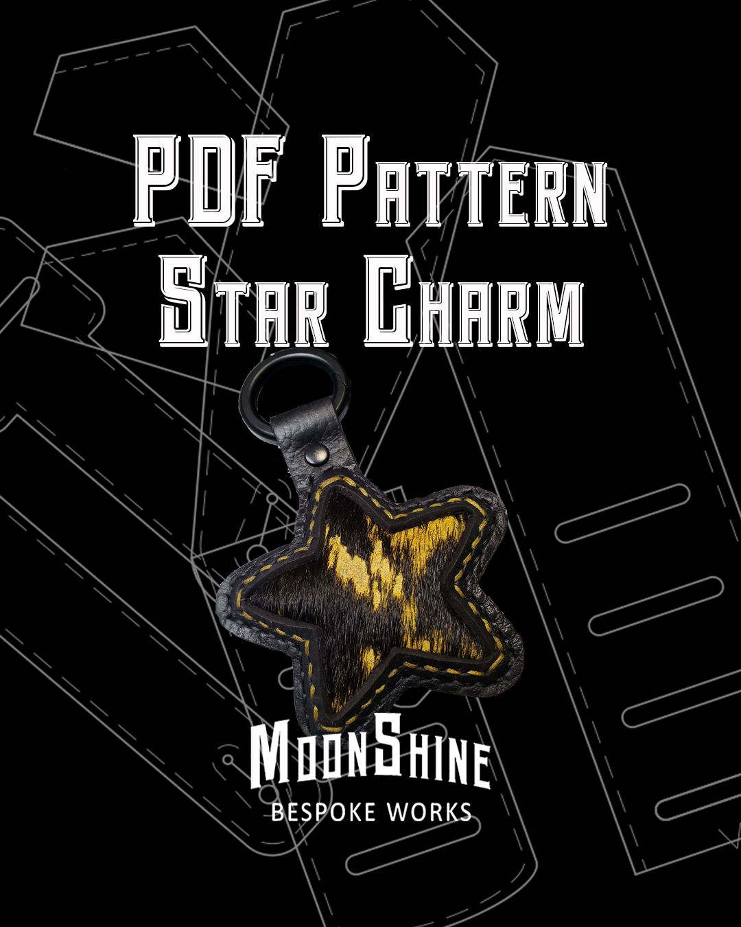 Star Inlay Charm PDF Digital Pattern Bundle