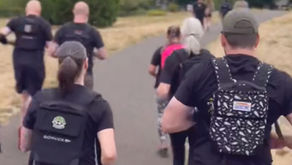 Group running together, knee pain, back pain, hip pain