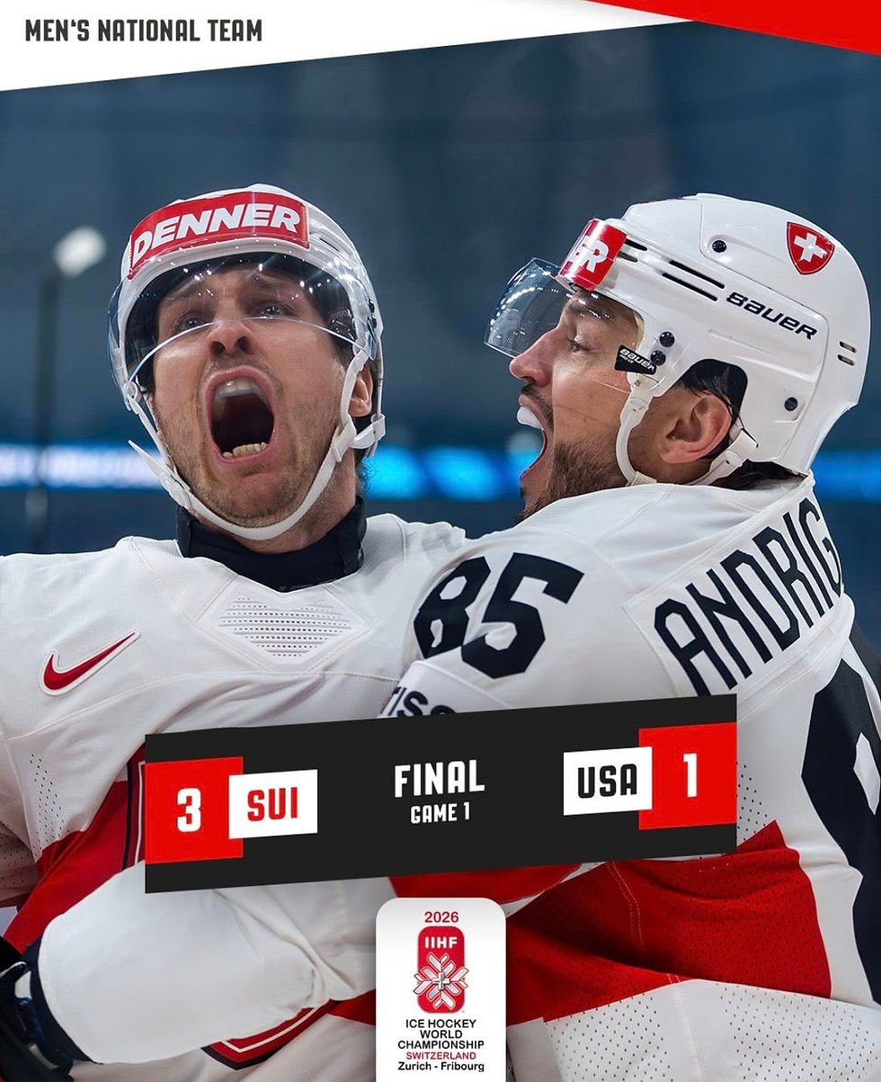 Die Schweiz dominiert die Heim-WM 2026 – ein perfekter Start in ein mögliches Hockey-Märchen