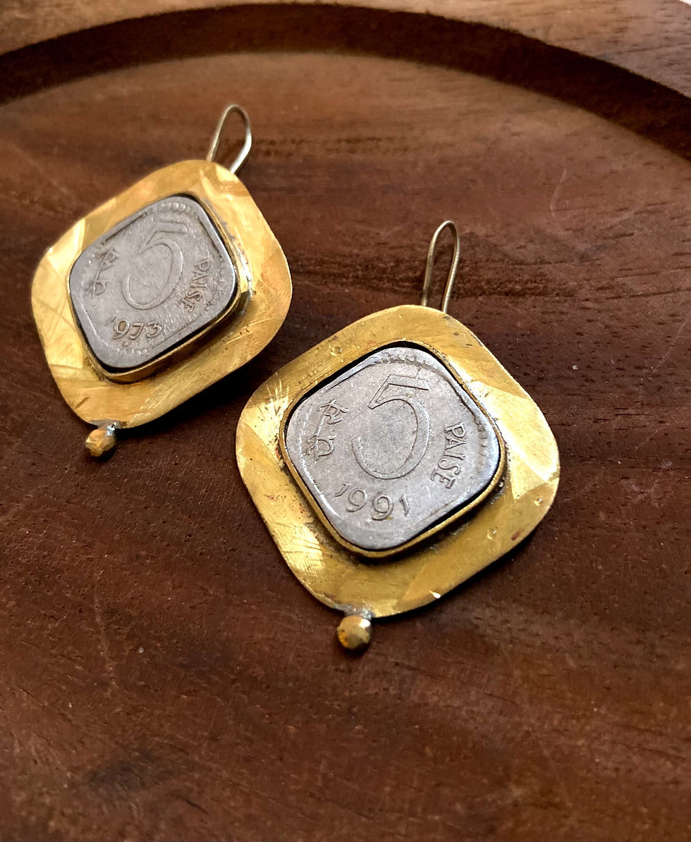 Thumbnail: 5-Paisa Hook Earrings