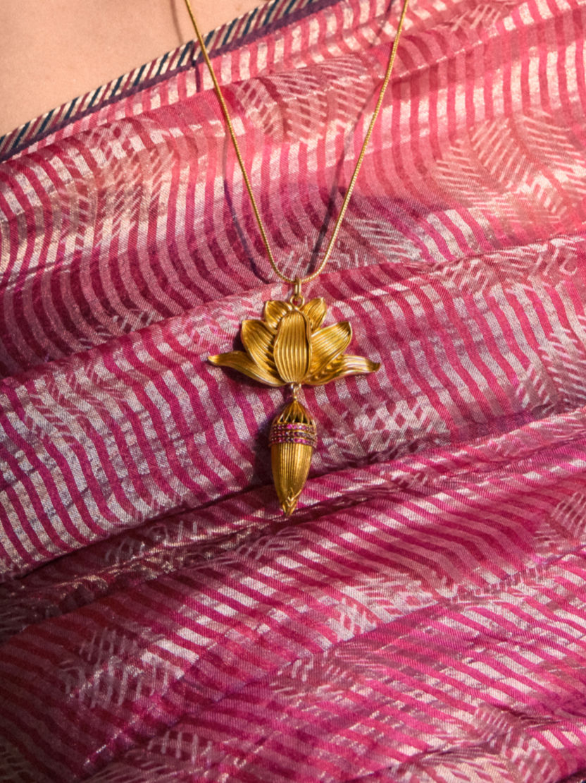 Banana Blossom Pendant