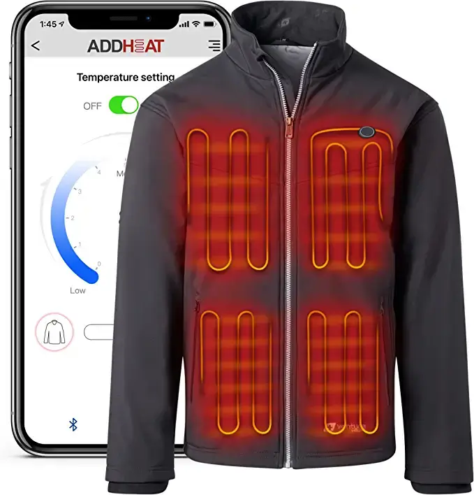 Mens Heated Coat