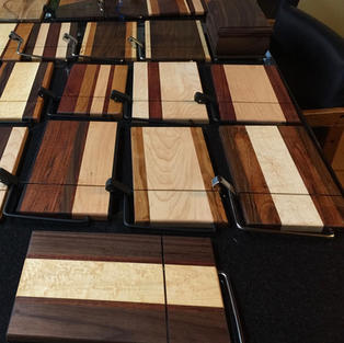 cheese cutting boards for a wedding