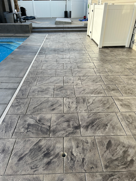 concrete paver staining company. 