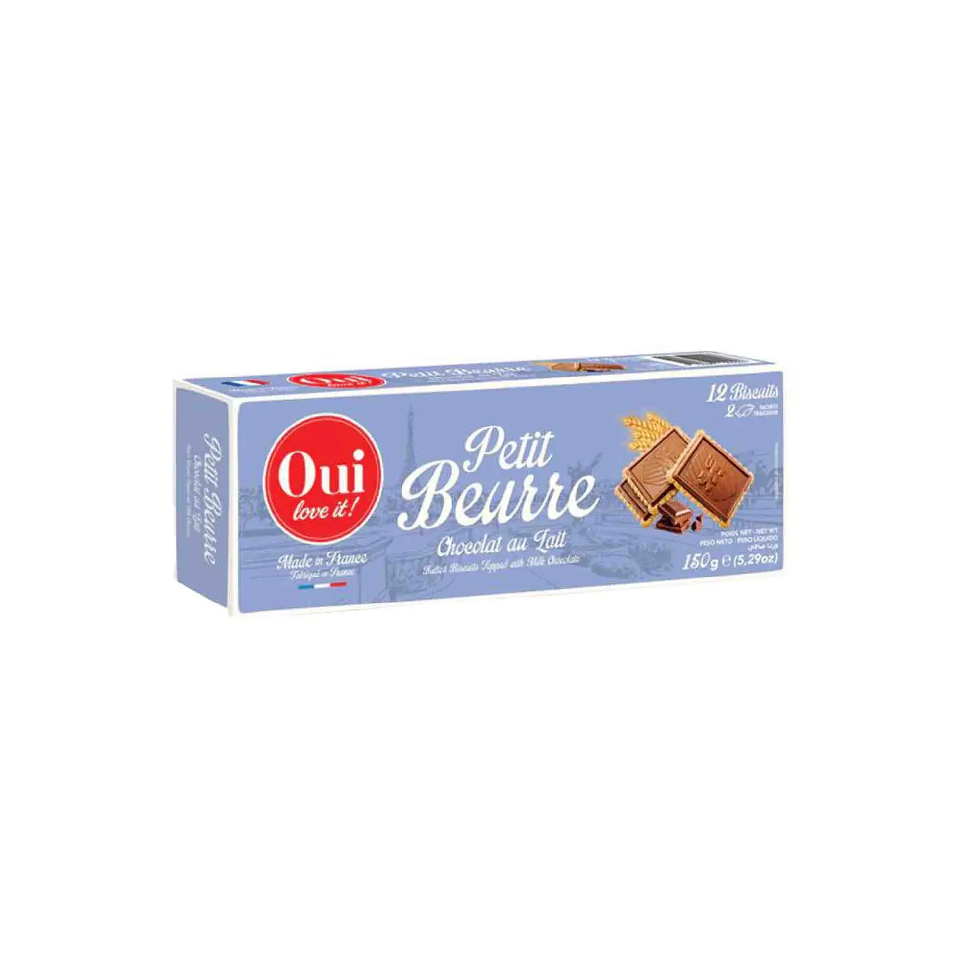 Oui Love It! Petit Beurre: Milk Chocolate