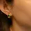 Thumbnail: Emerald Chunky Hoops