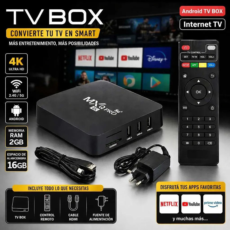 Miniatura: TV BOX androidtv MX9
