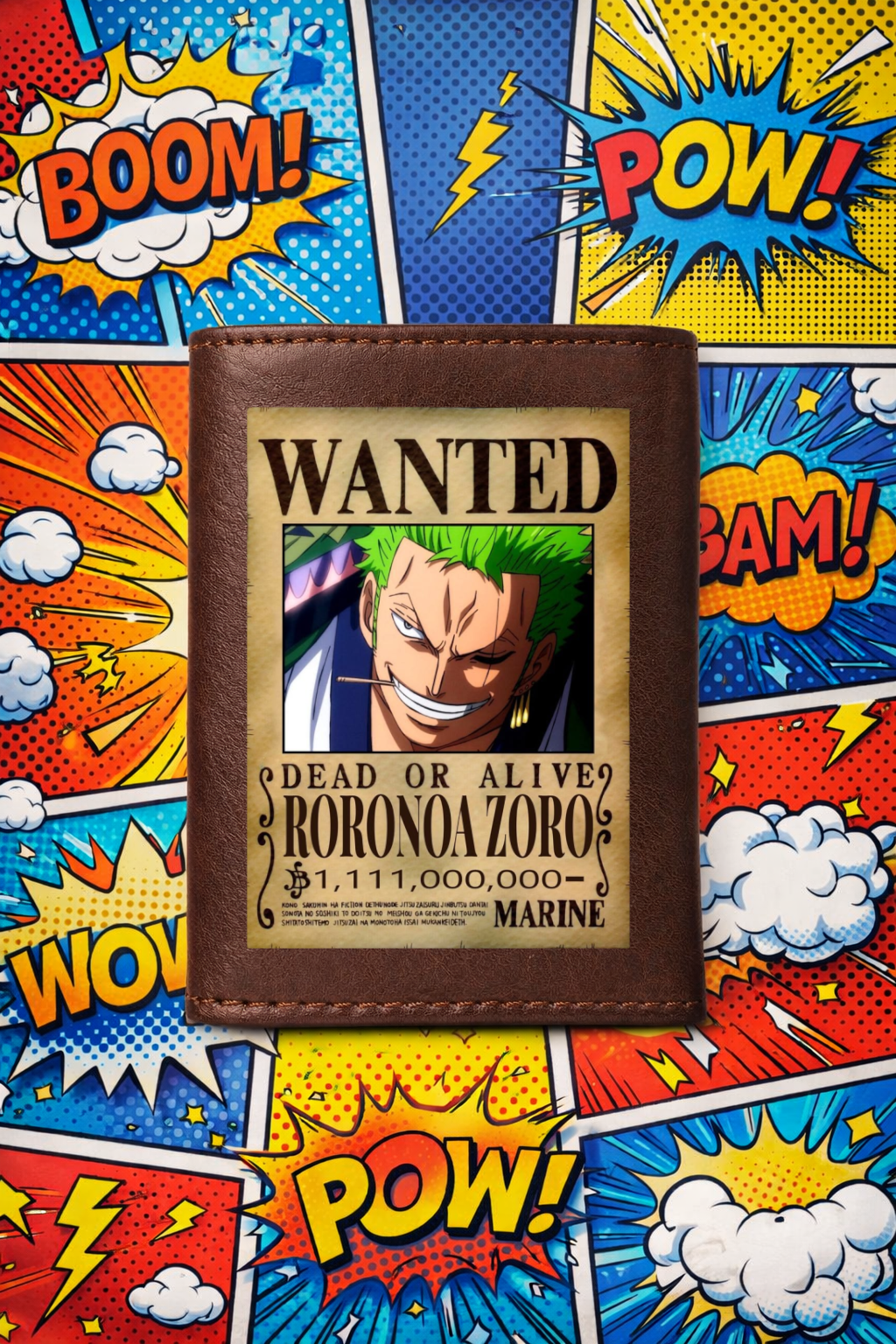 portafoglio Wanted Zoro