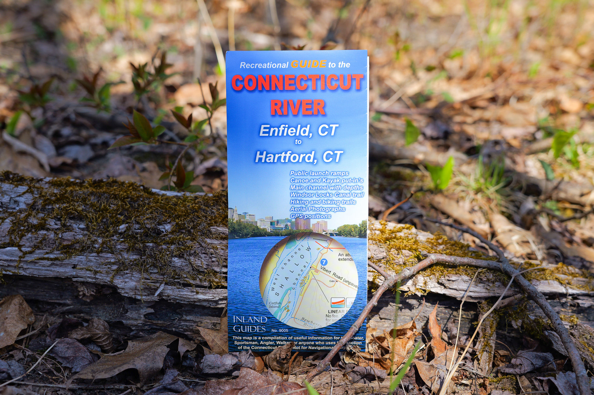 Recreational Paddler's Guide of Enfield, CT to Hartford, CT, cover view